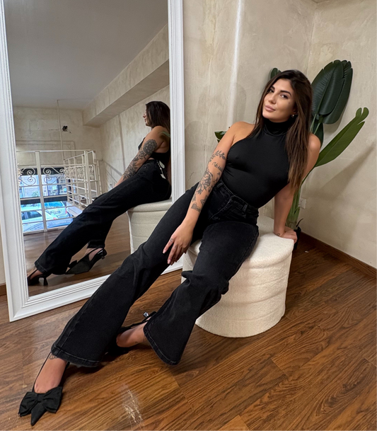 Body sgambato mezzo collo