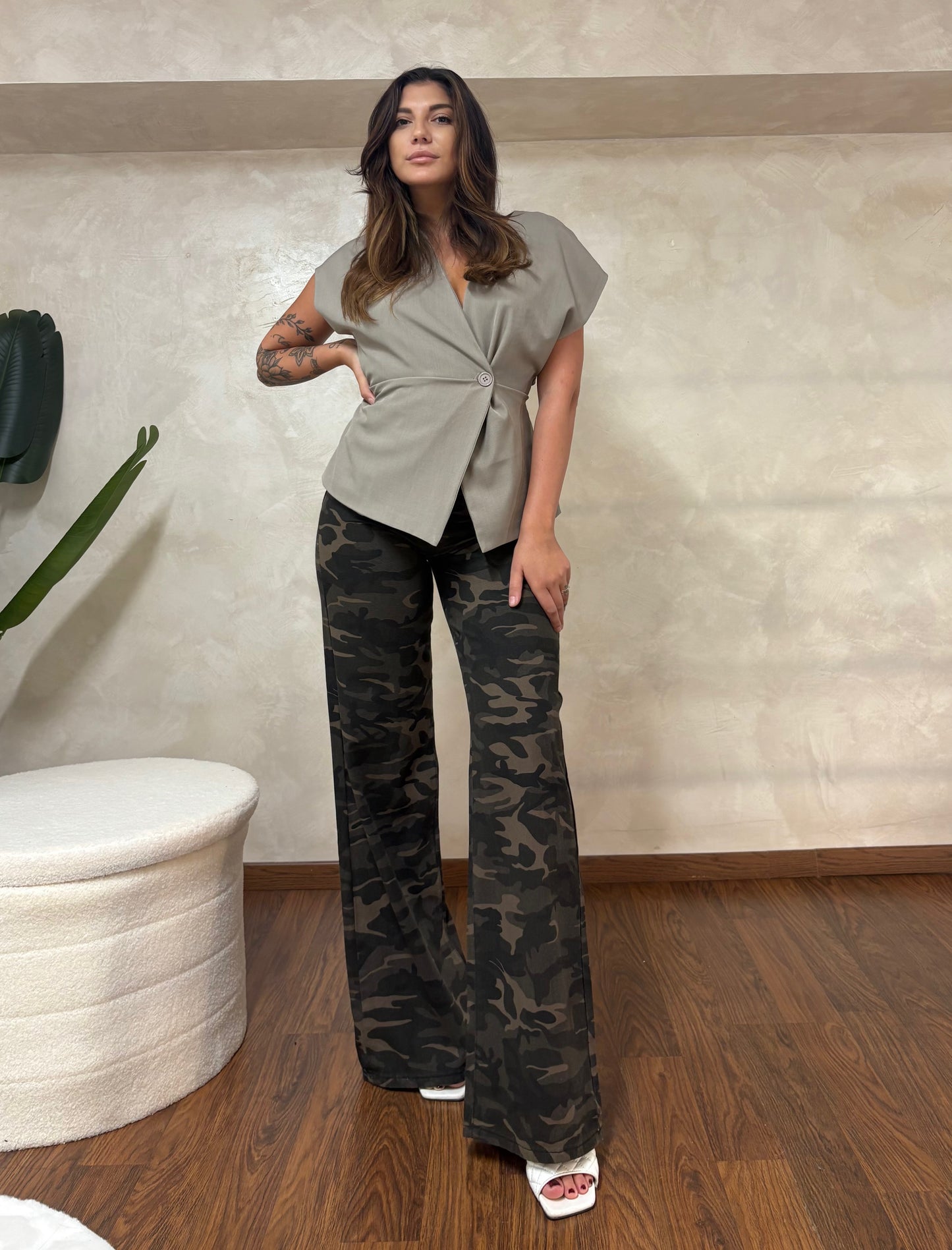 Gilet chiusura laterale